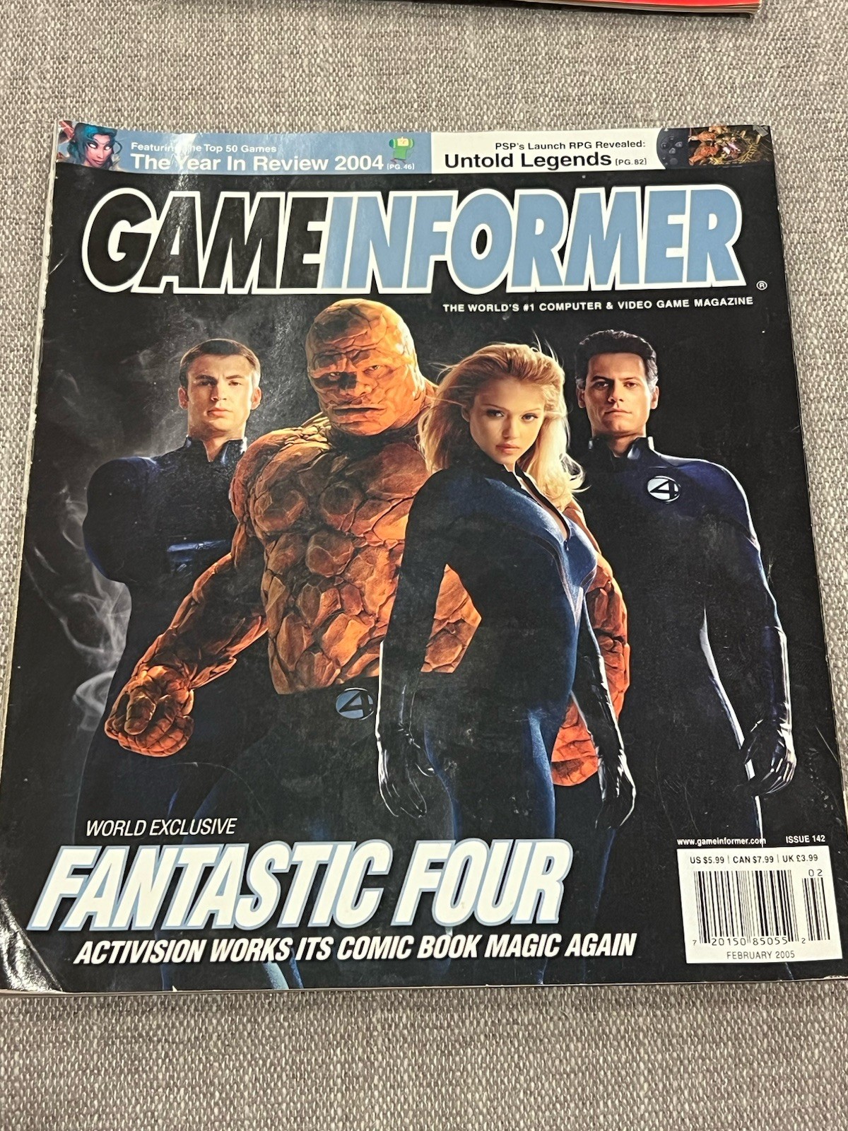Classic Game Informer Magazine Lot Fantastic Four, Gex, 1080, Mission Impossible