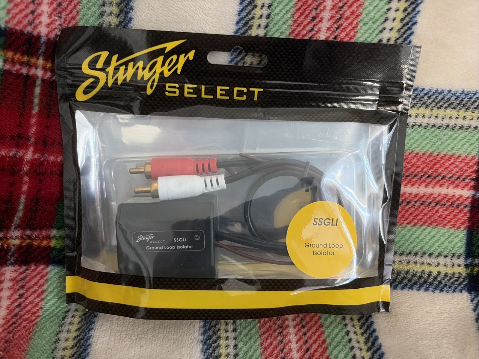 NEW STINGER SSGLI CAR AMPLIFIER NOISE FILTER RCA ISOLATOR SUPPRESSOR HUM REMOVER