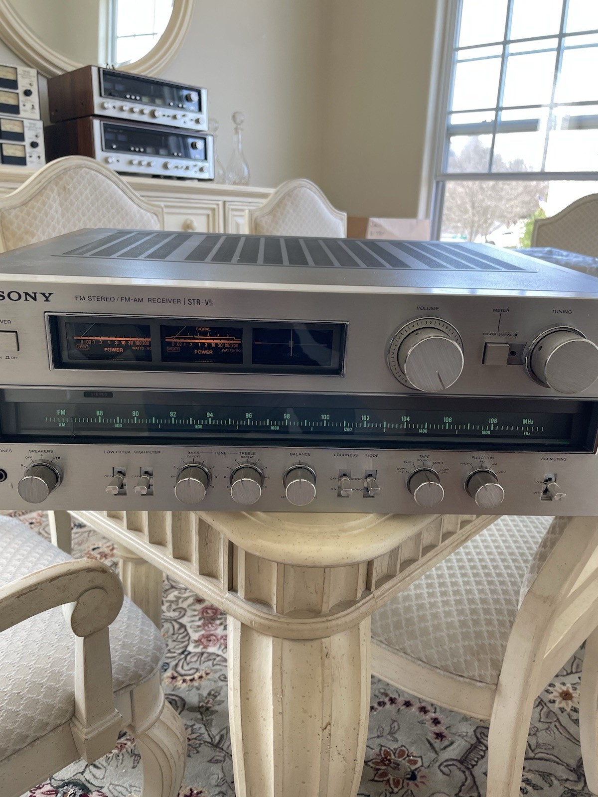 sony str v5 receiver Very Clean Amazing Sound And Condition