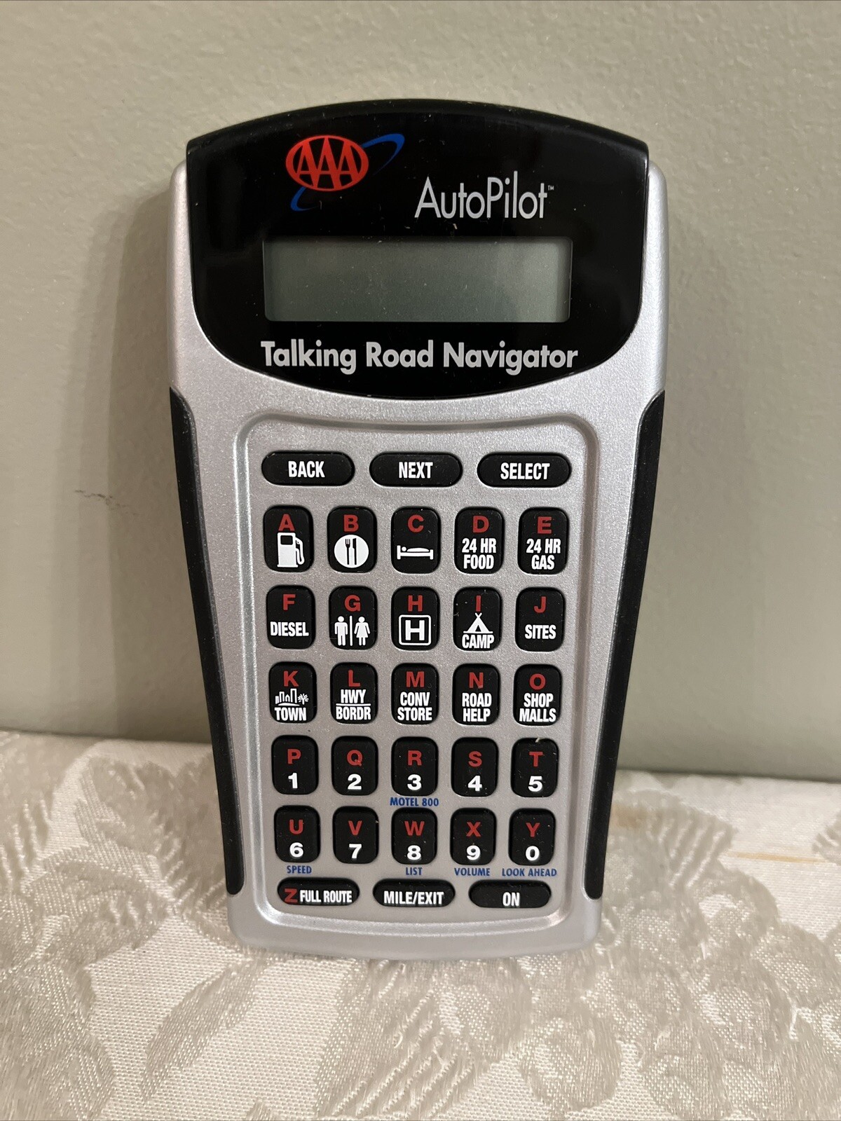 AAA Auto Pilot Handheld Talking Road Navigator 760 New In Box