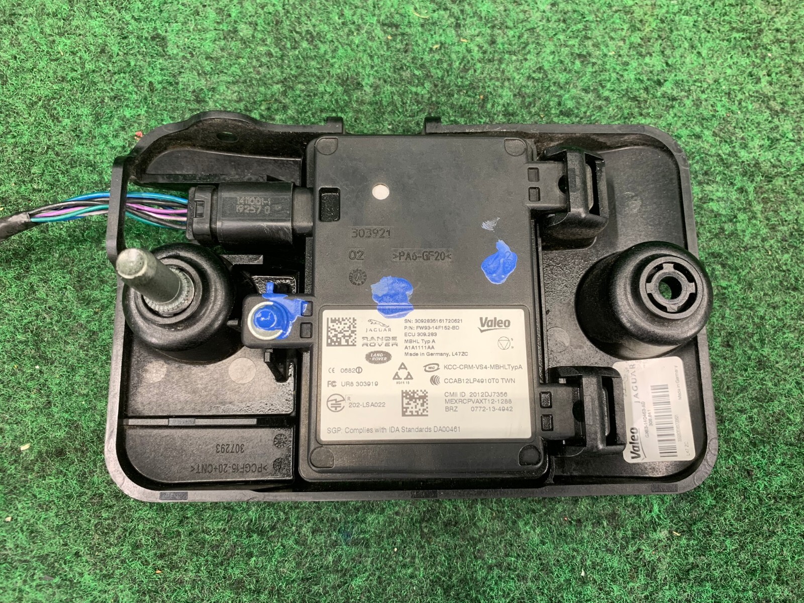🛑 17-22 JAGUAR XE XF F-PACE REAR LH / RH BLIND SPOT SENSOR MODULE W/BRACKET OEM