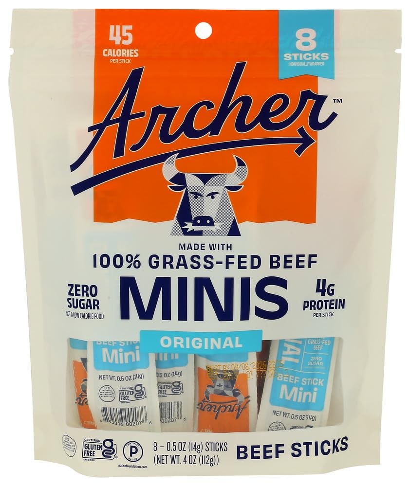 Archer Original Mini Beef Sticks, 4 OZ