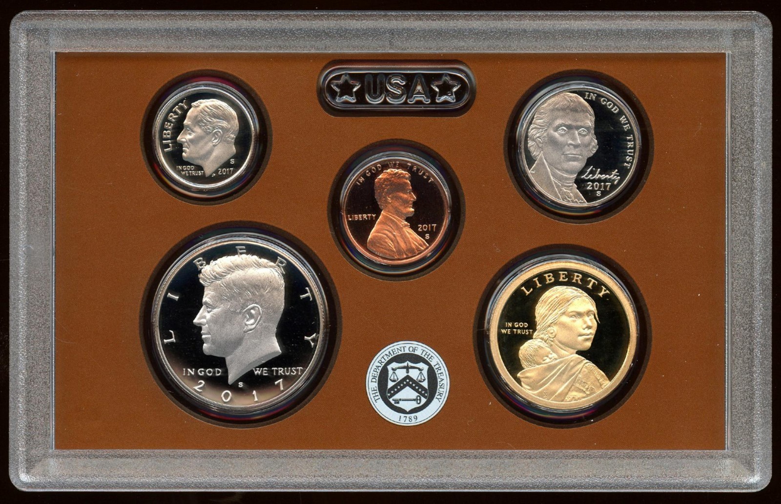 2017-S United States Mint Clad Proof Set OGP COA