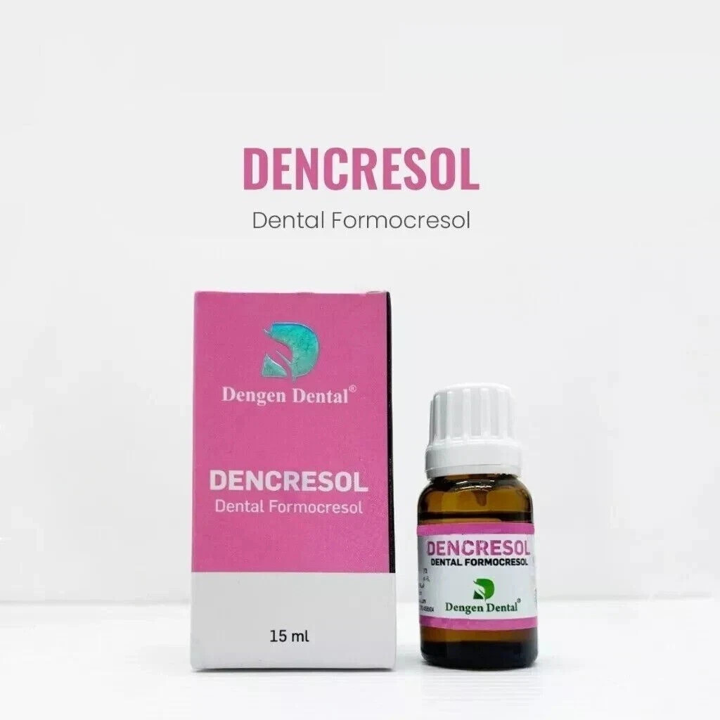 Dengen Dencresol Formocresol Root Canal Pediatrics Pulp Devitalizer Dental 15ml