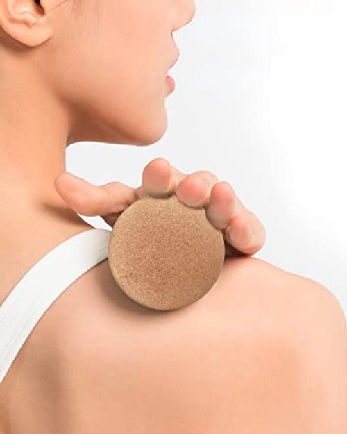 Cork Massage Ball 2.5" - 2 Pack - Deep Density Fine Particles - High Density
