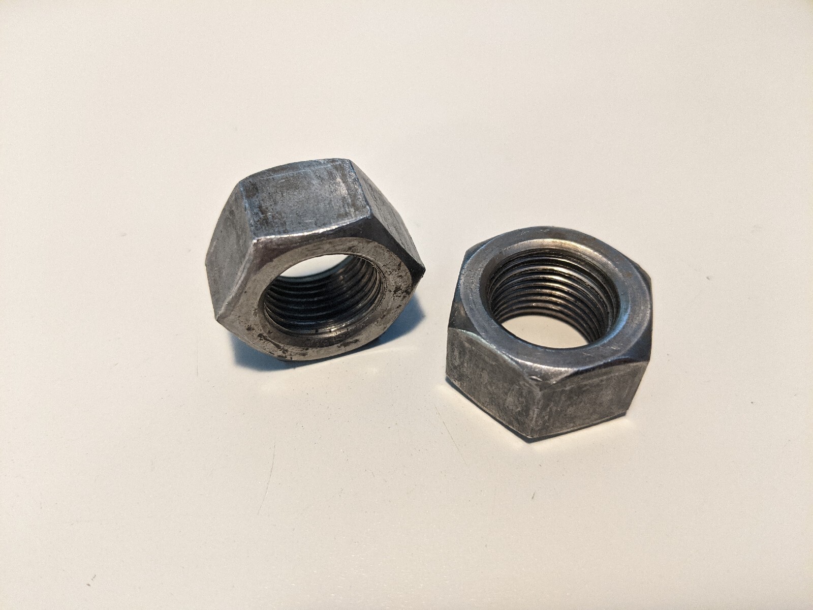 5/8"-18 FINISHED HEX NUTS FINE THREAD 5 EACH