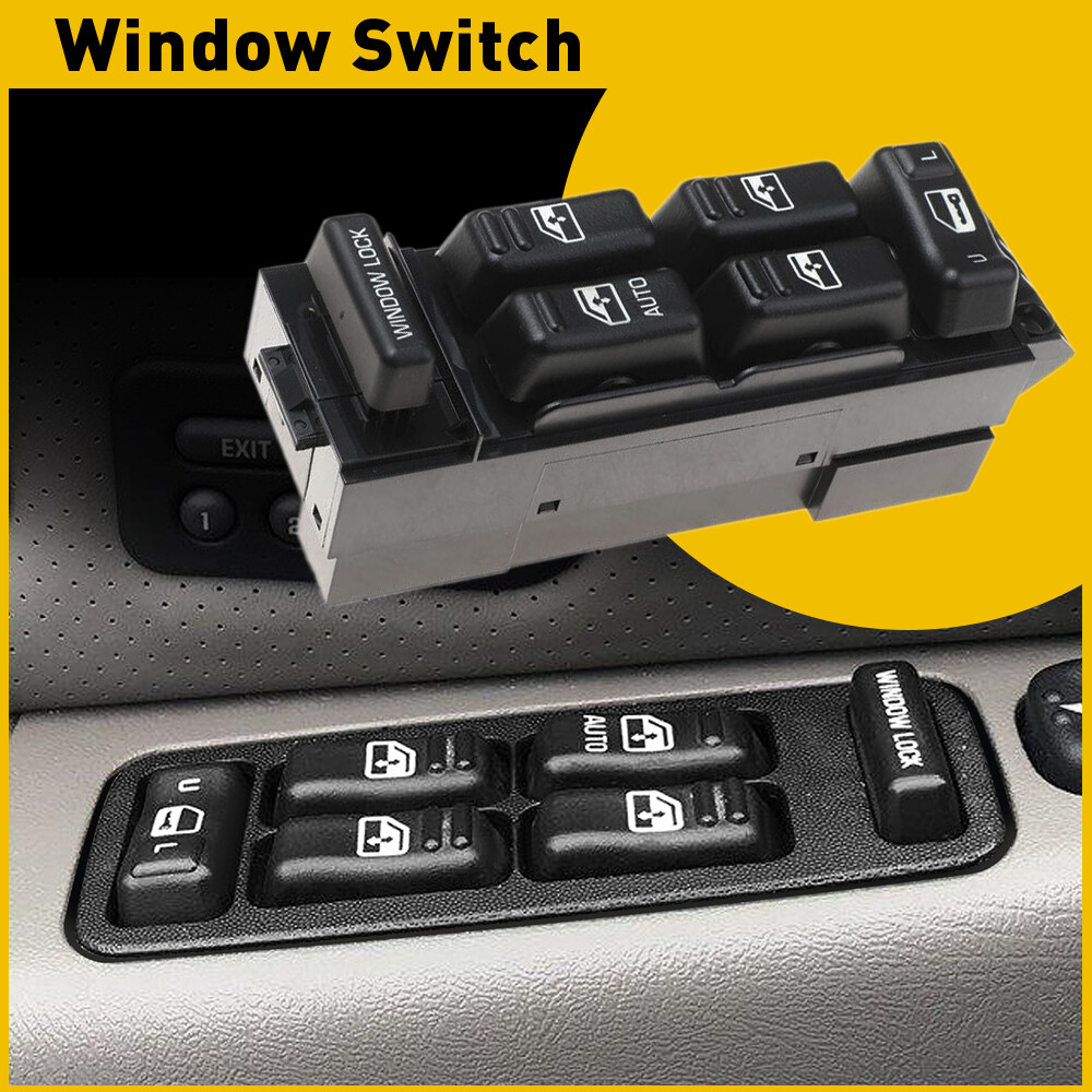 For 2000-2002 Chevy GMC Left Driver Side Master Power Window Door Switch Control