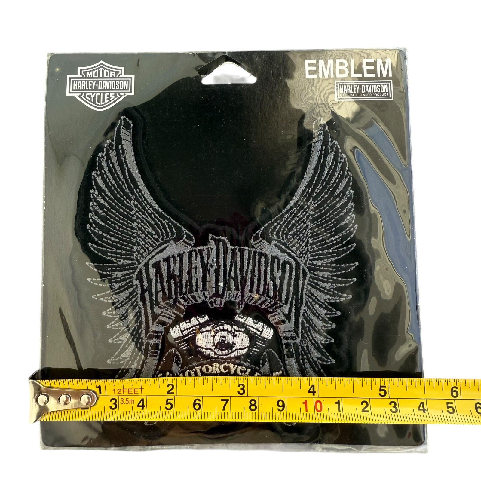 Harley-Davidson EST Motorcycles 1903 Gray Eagle Wings Patch NEW