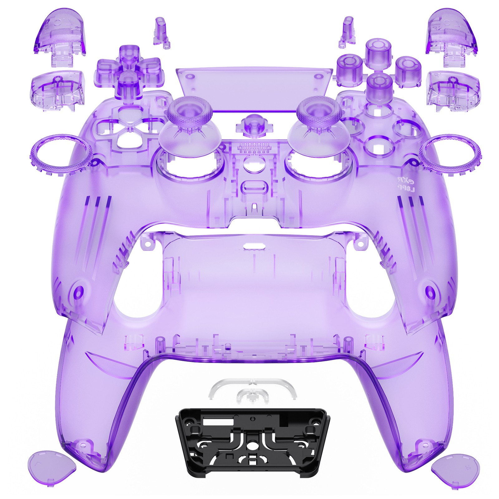 Custom Luna Redesigned Full Set Shell Buttons Touchpad Cover For ps5 Controller