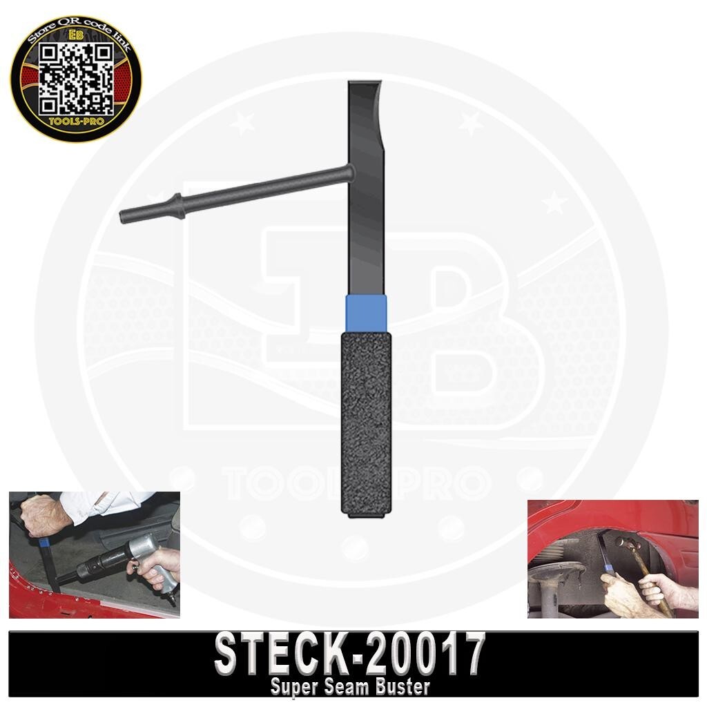 Steck 20017 Super Seam Buster Auto Body Repair Attachment tool For Air Hammer