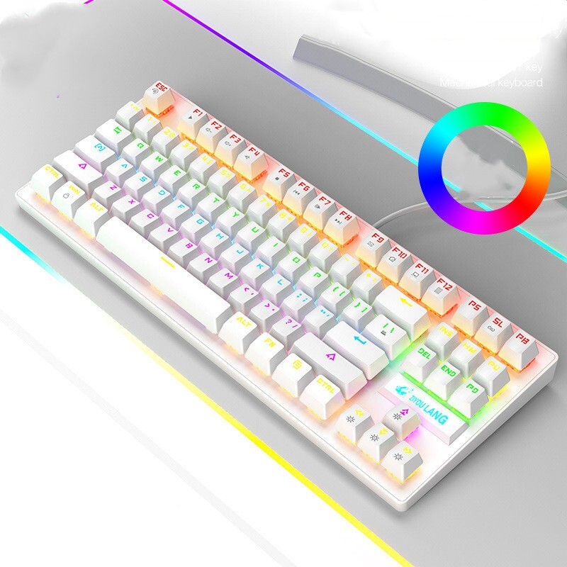 New RGB Gaming K2 Keyboard in White Free Shipping