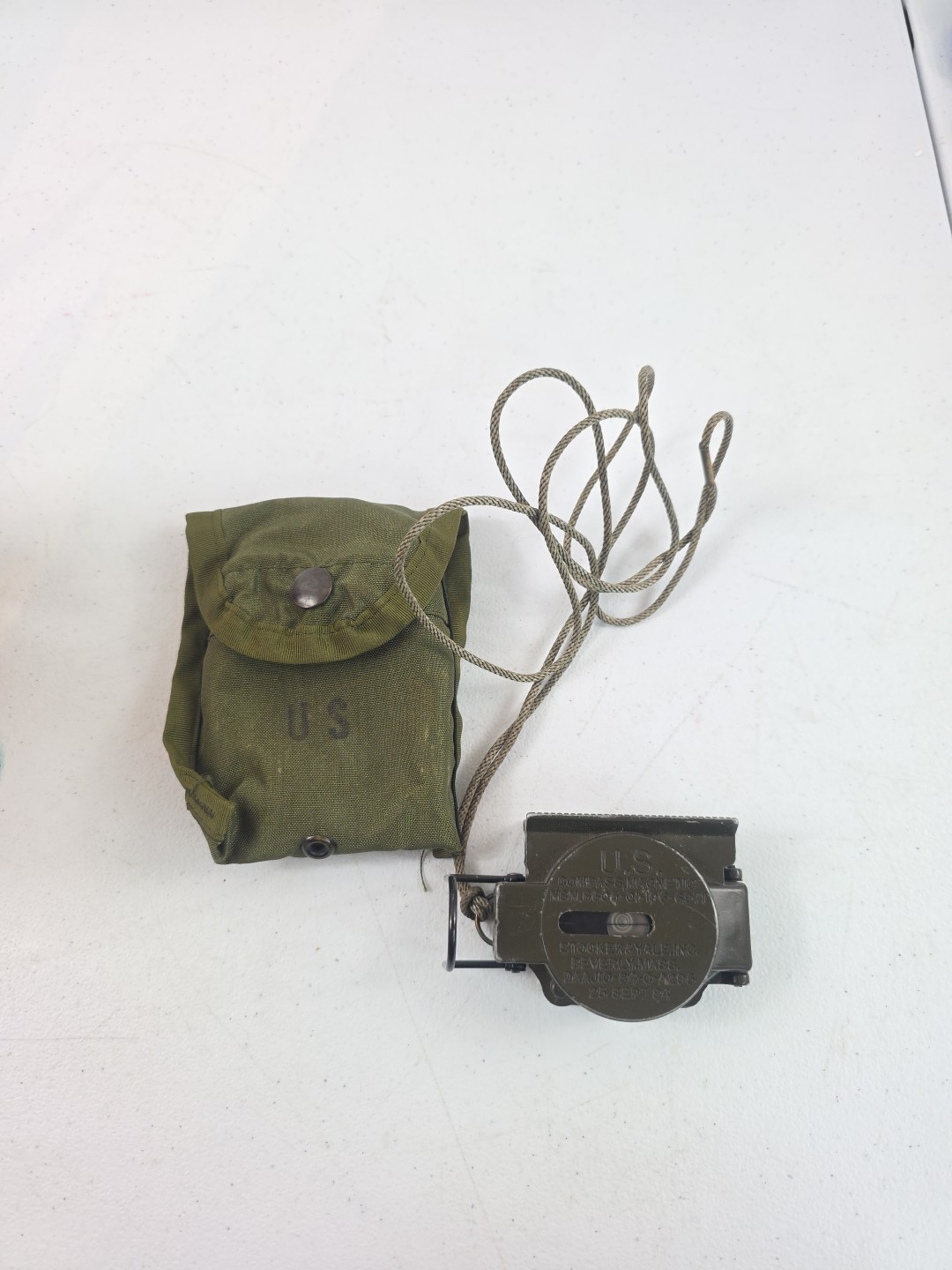 Sandy-183 U.S. Military Magnetic Compass 3H NSN 6605-01-196-6971 Stocker