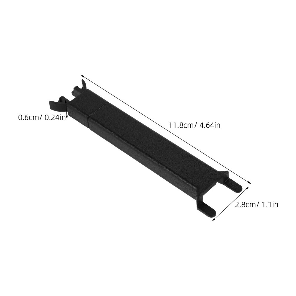 2 Pcs Back Panel Trunking Car Electrical Wire Duct Auto Conduit Cover