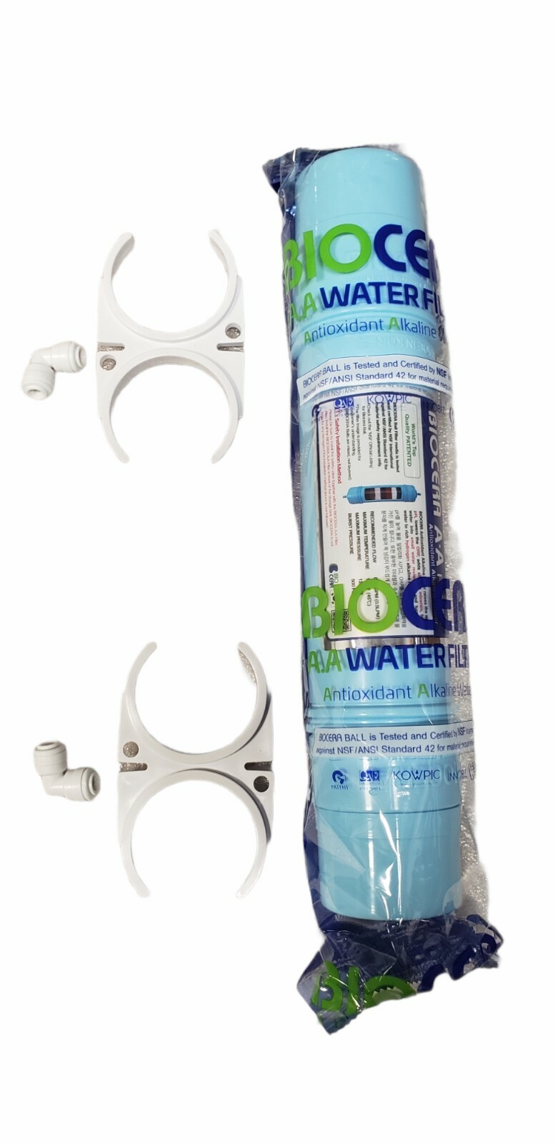 Genuine blue Biocera AA 11" Antioxidant Alkaline Water Filter New