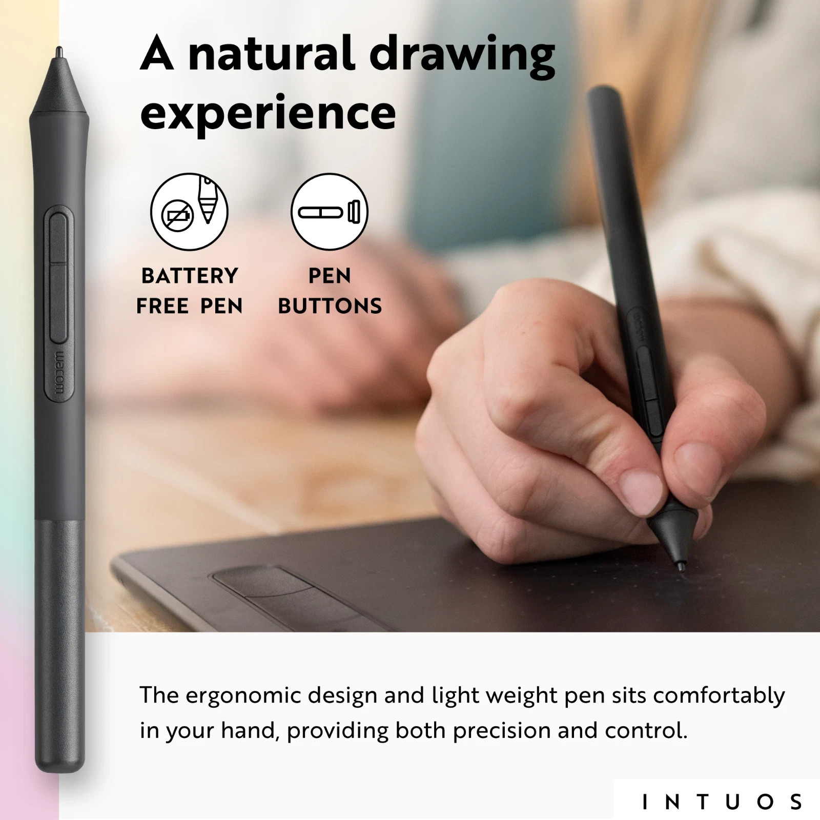 Wacom Intuos CTL-4100 Small Drawing Tablet. Pre-owned - Gently Used