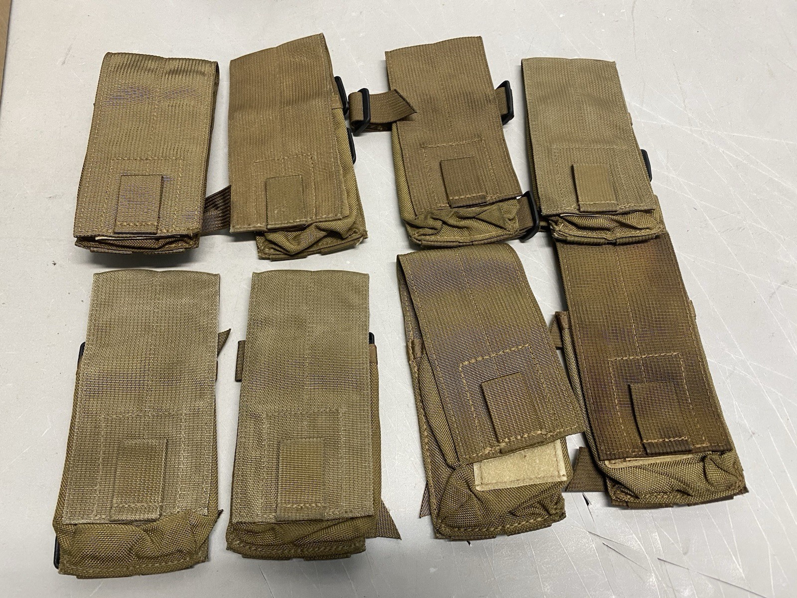 Specter Gear Collapsible Buttstock Single Magazine Pouch Coyote Brown USMC