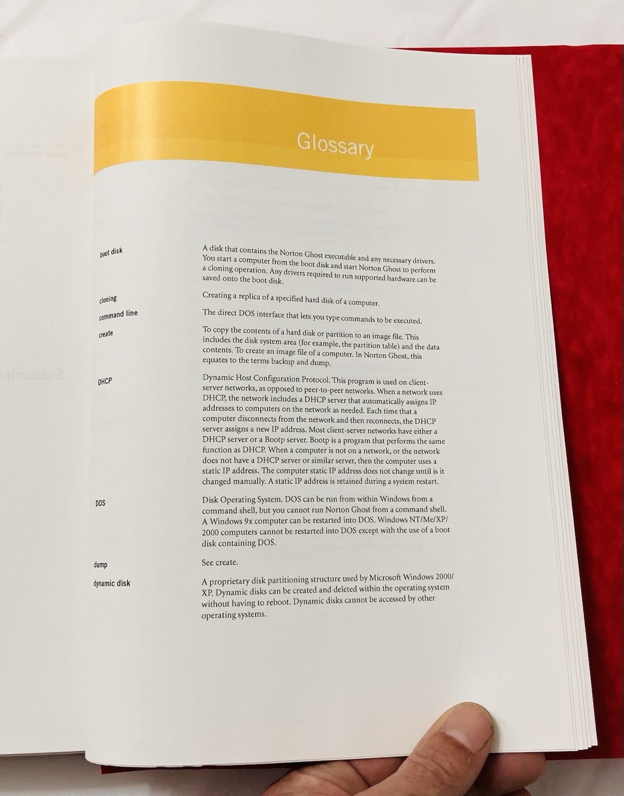 Norton Ghost 2003 User’s Guide Manual Binder Symantec Restore Backup Cloning EXC