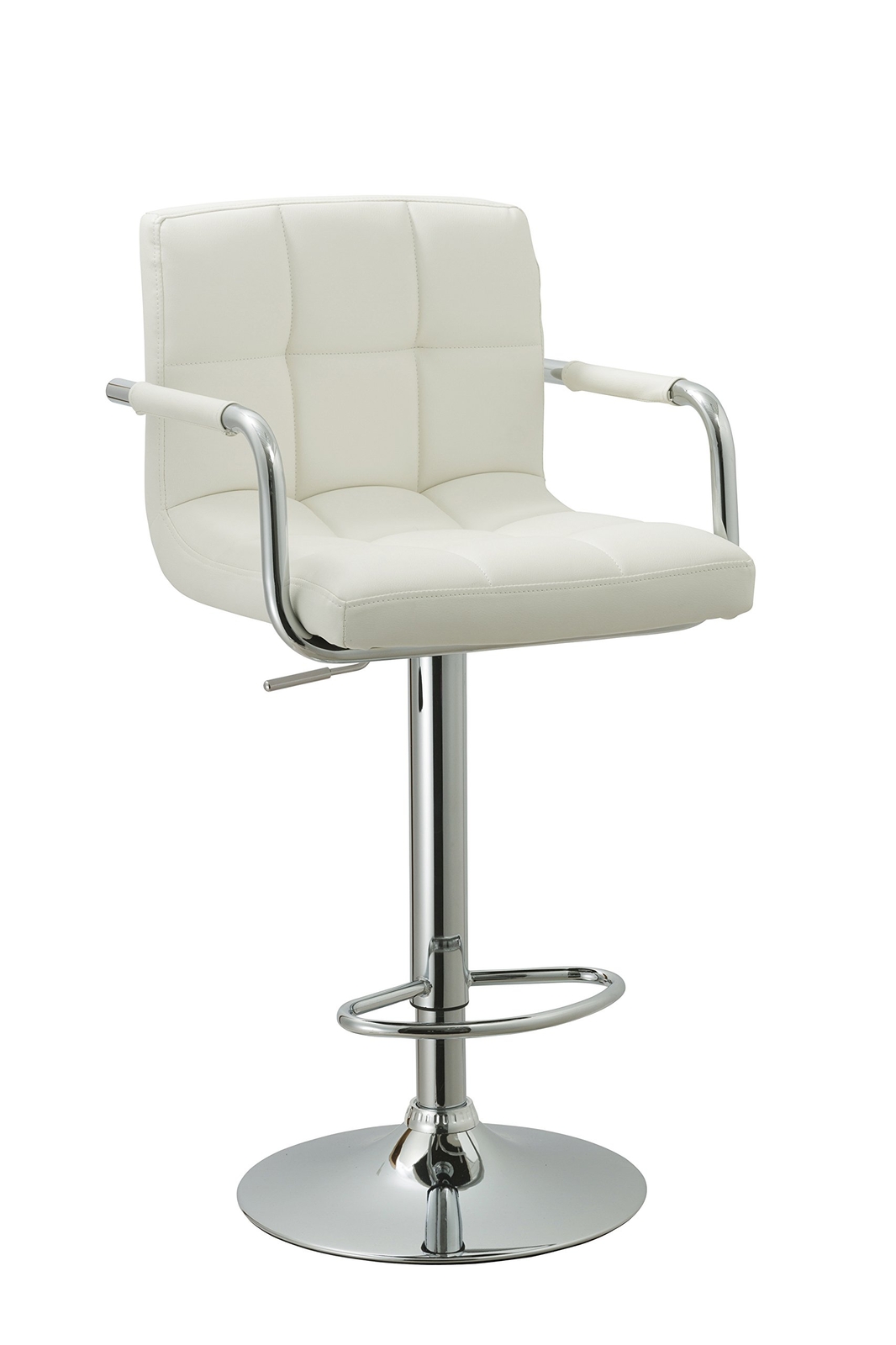 AC Pcific Contemporry Adjustble Swivel Kitchen Br Stool Chir with Cushion