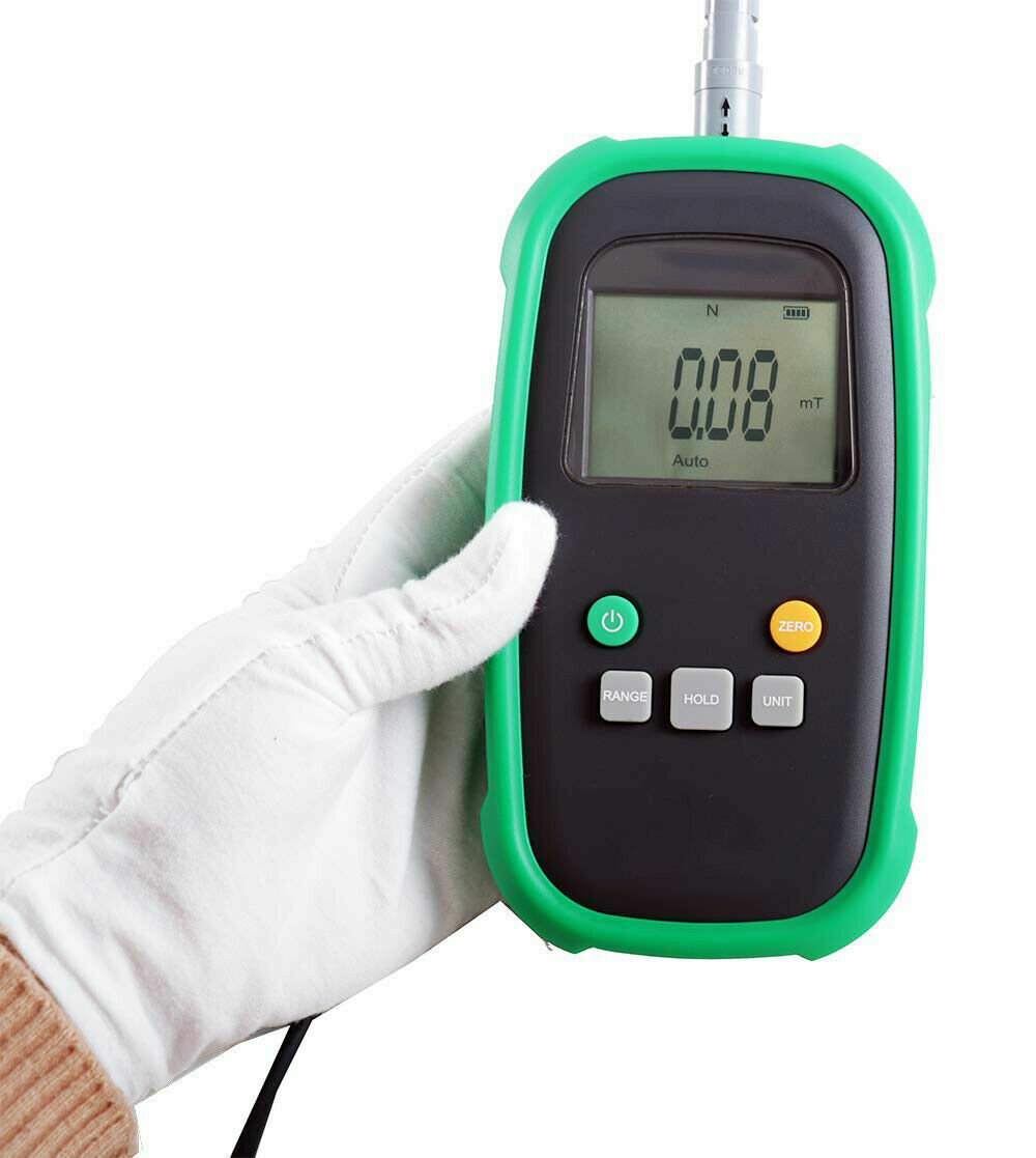 Portable Gauss Meter Teslameter Gaussmeter Magnetic Field Tester Flux Meter