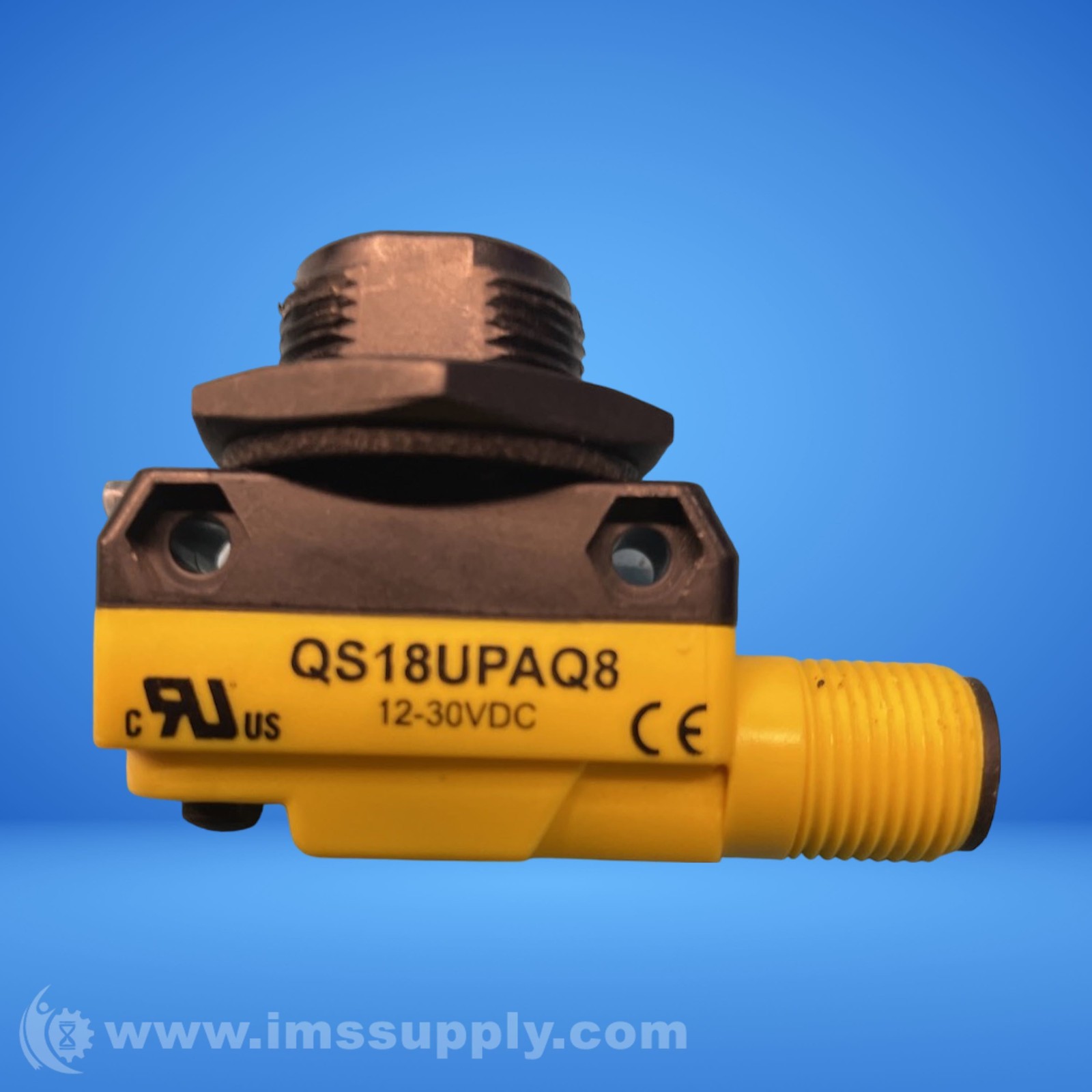 Banner Engineering Corp. QS18UPAQ8 Ultrasonic Proximity Sensor USIP