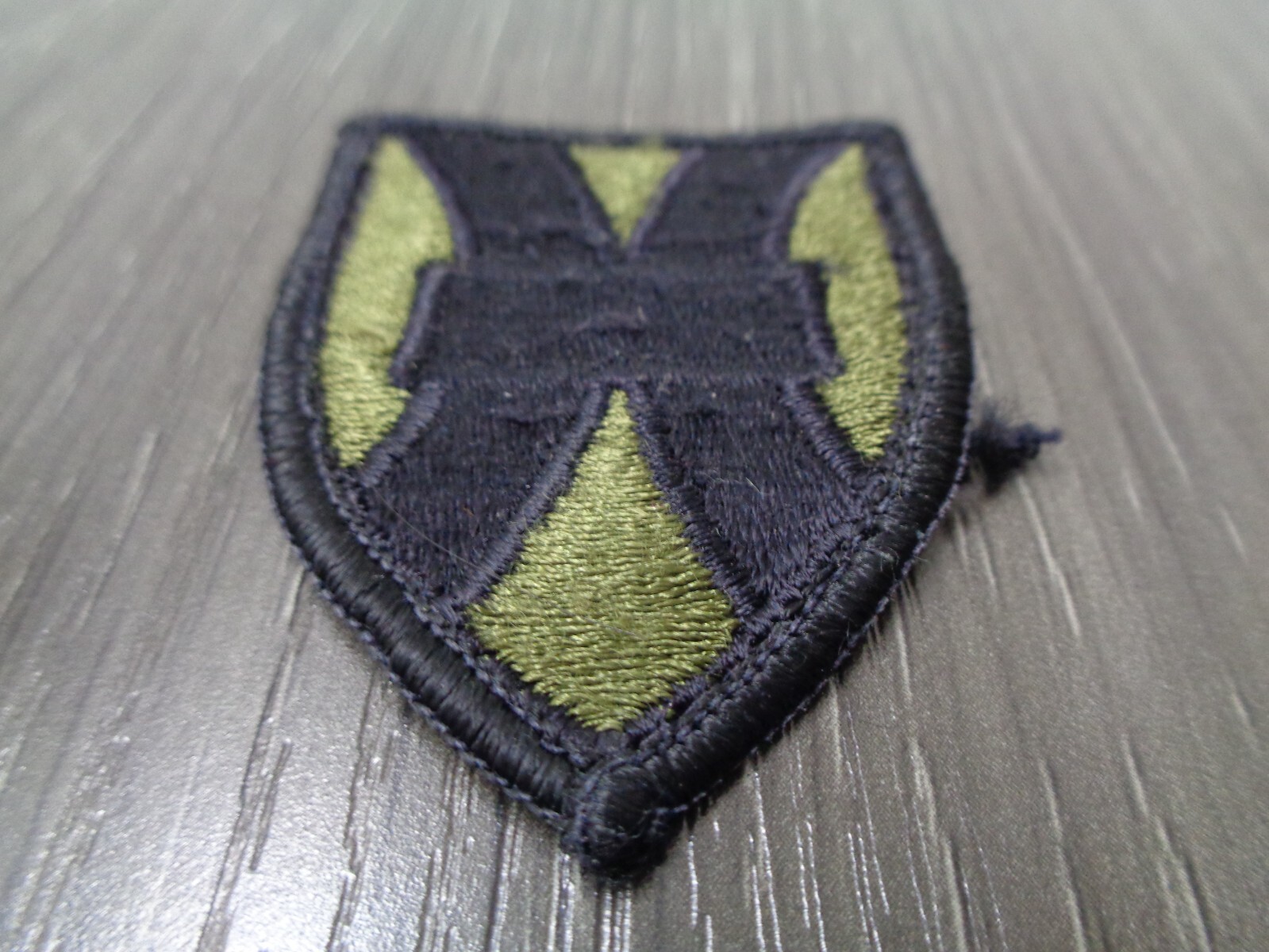 US Army 21st Sustainment Command Patch, Subdued. Vietnam issue