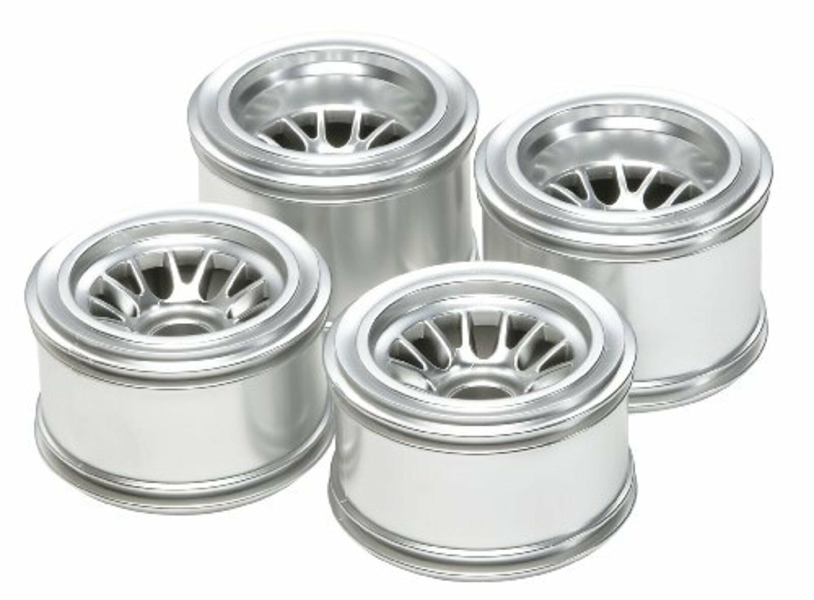 Tamiya 54201 OP.1201 F104 Metal Plated Mesh Wheels for Rubber Tires