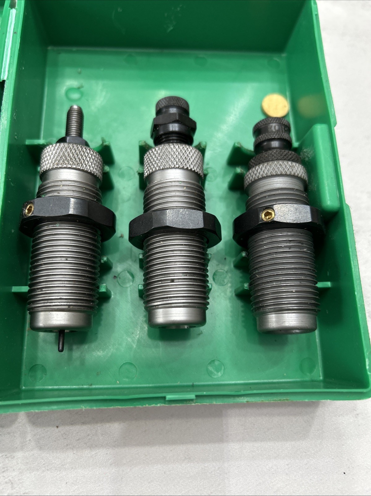 RCBS .380 AUTO  T/C RELOADING DIE SET, TAPER CRIMP SEATER DIE, 20410
