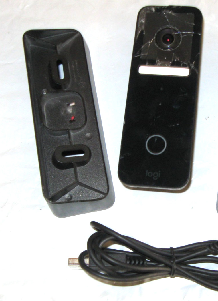 Genuine Logitech Circle View Apple HomeKit  Doorbell  VR0014 PARTS or REPAIR