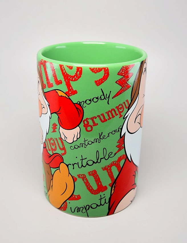 Disney Grumpy Large Mug Green Grumpy