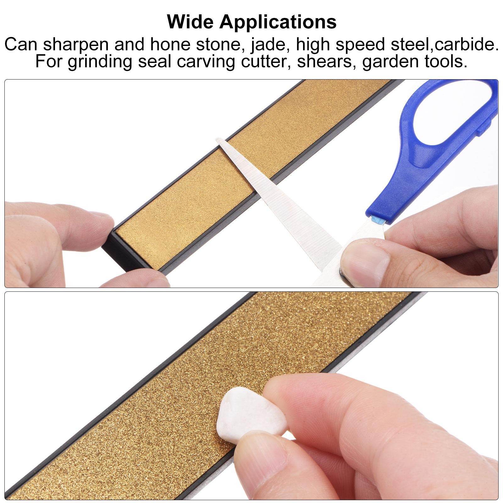 Stone Sharpening Diamond, 150mm x 20mm 80 Grain Titanium Coated