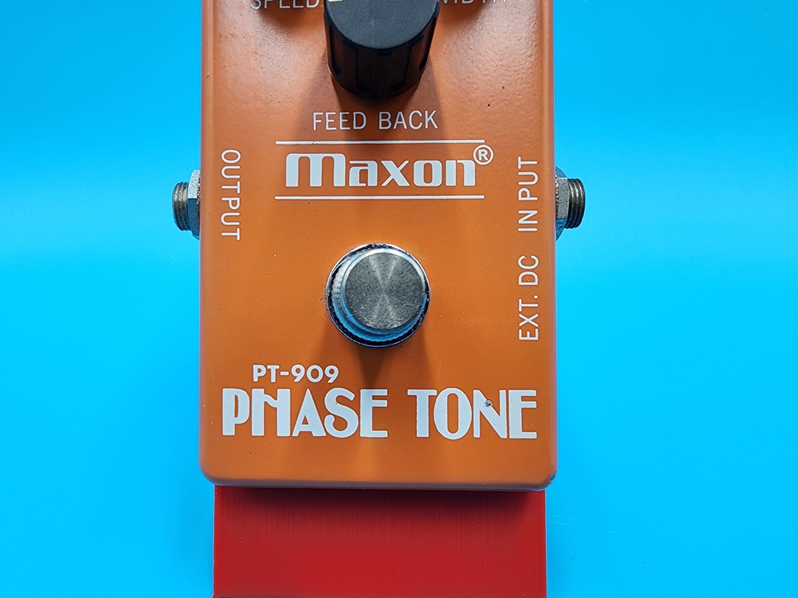 Vintage Rare Maxon PT-909 Phase Tone Guitar Effect Pedal Bass PT 909 LFO Analog