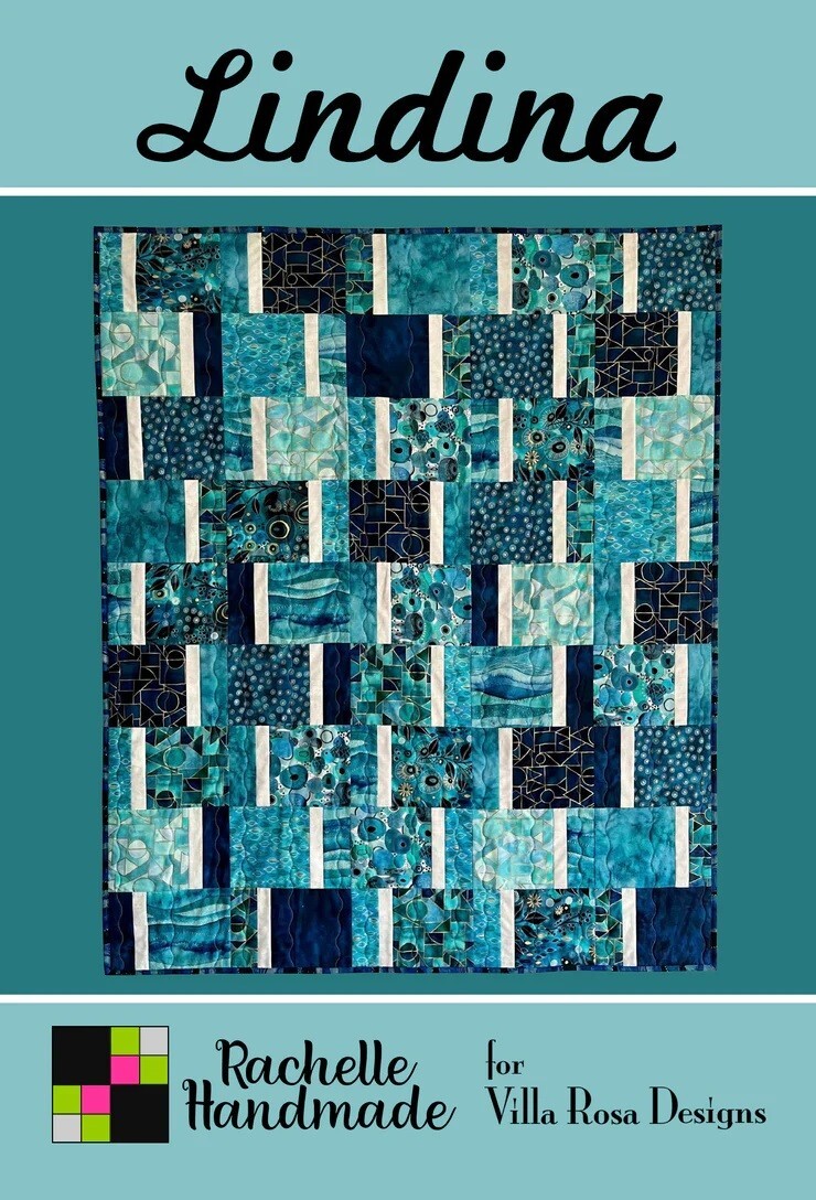 Lindina Quilt Pattern- A Fat Quarter Pattern