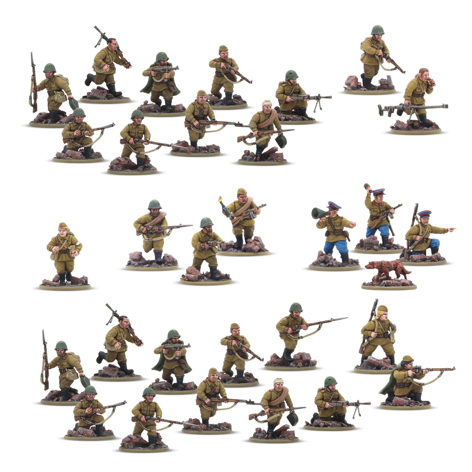 Warlord Games Bolt Action: Soviet Army Infantry Platoon