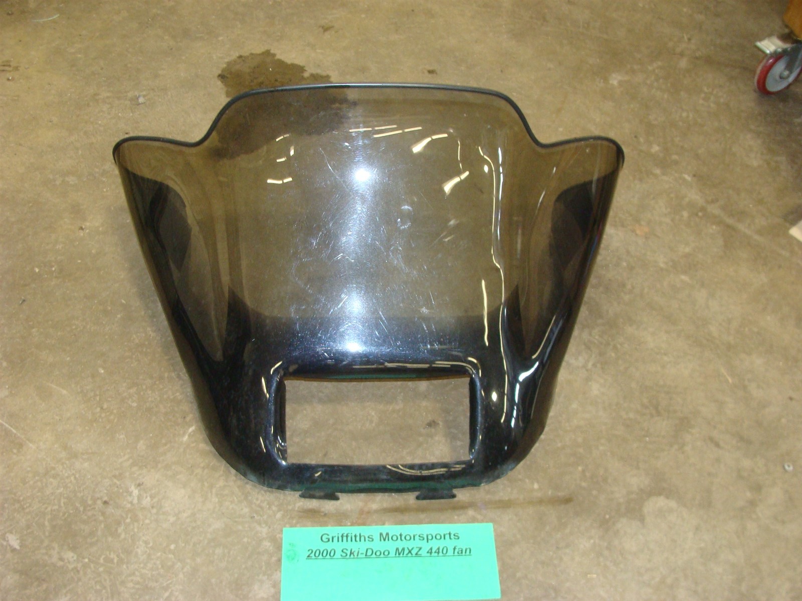 2000 SKI DOO SKIDOO MXZ 440F fan Cobra Windshield wind shield 10313010 READ