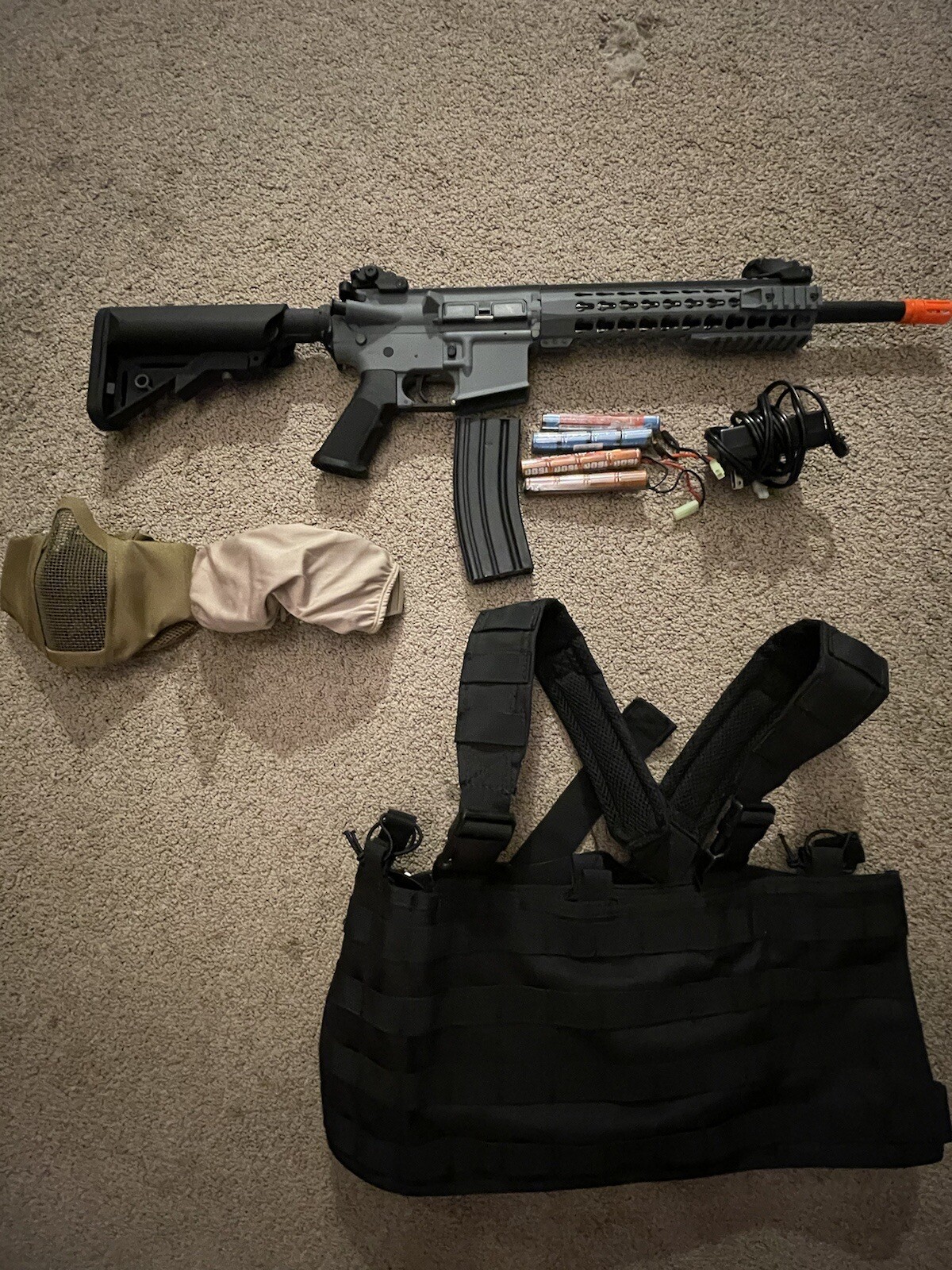 airsoft gun electric bundle