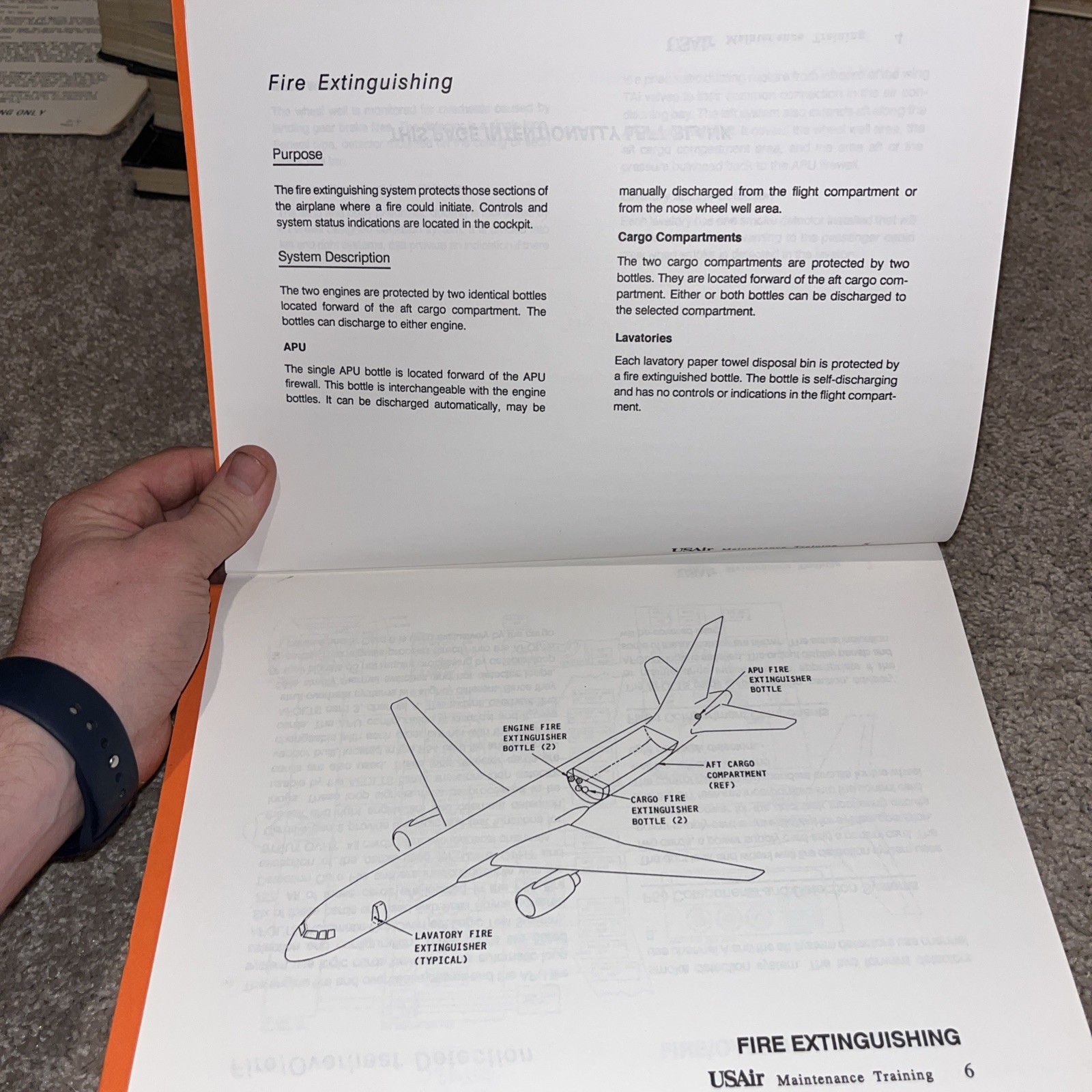 1991 US AIR 757-200 Maintenance Training Manuals