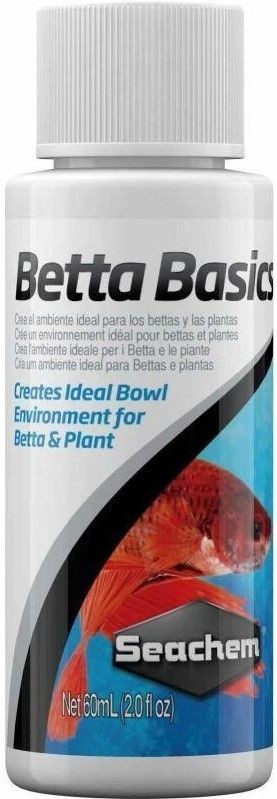 Aquarium, Seachem Betta Basics Aquarium Water Conditioner (2 oz)