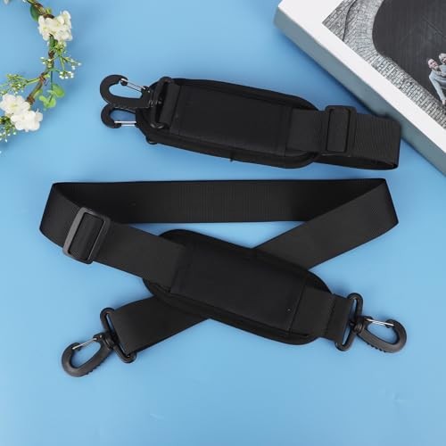 2pcs Ski Carrier Strap with Hook, Adjustable Anti-Slip Snowboard Shoulder