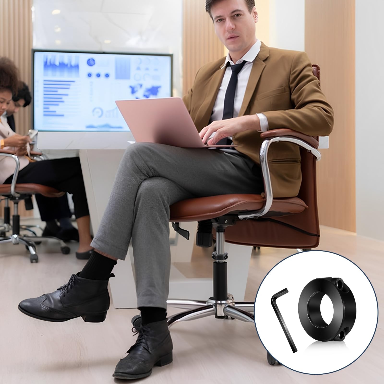 Fix Sinking Office Chair, Chair Cylinder Replacement Black