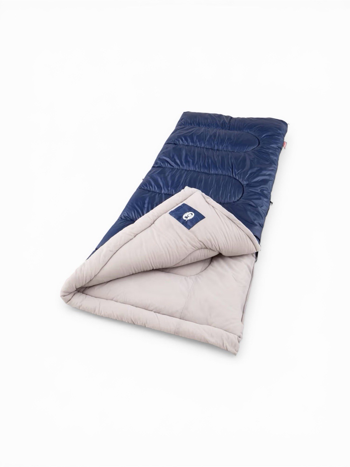 Coleman Brazos 20/30°F Adult Sleeping Bag, Cool Weather, No-Snag Zipper