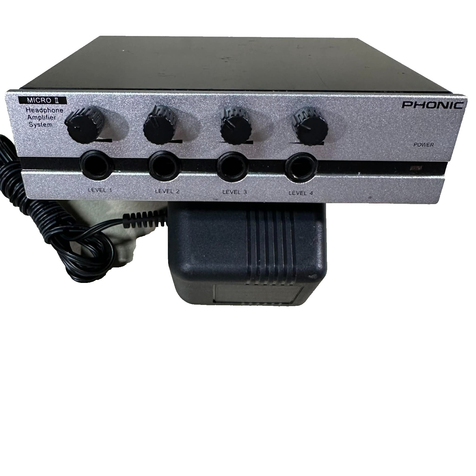 Phonic Micro II 4-channel Headphone Amplifier System Stereo