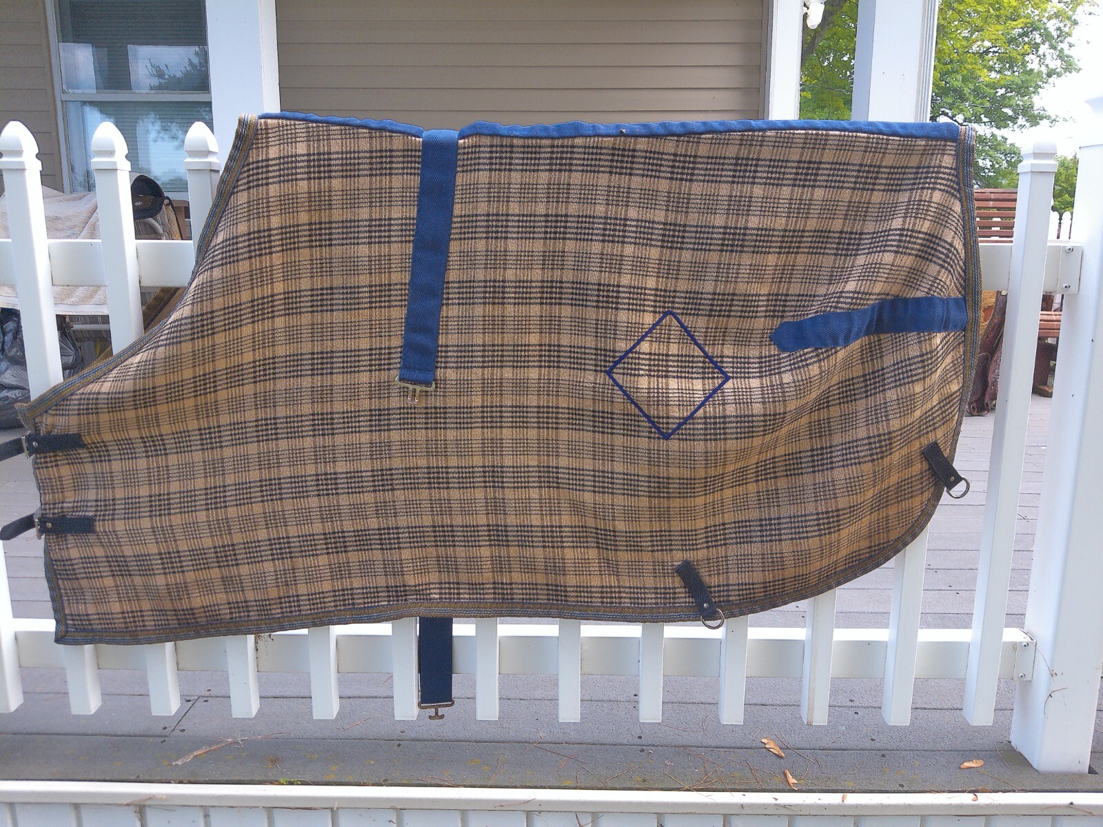 58'' Pony baker Curvon  heavy cotton stable blanket sheet Weighs 5# CONTOURED