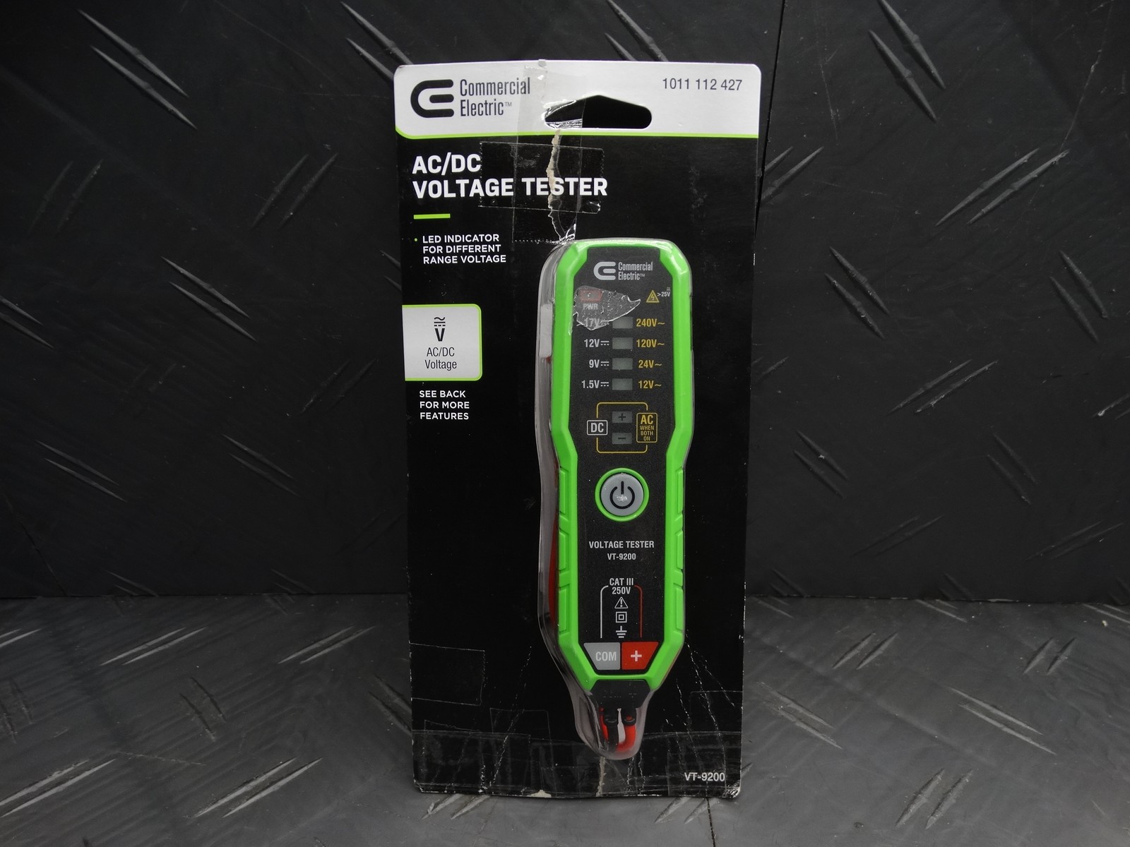 Commercial Electric 4-Range Electronic AC/DC Voltage Tester