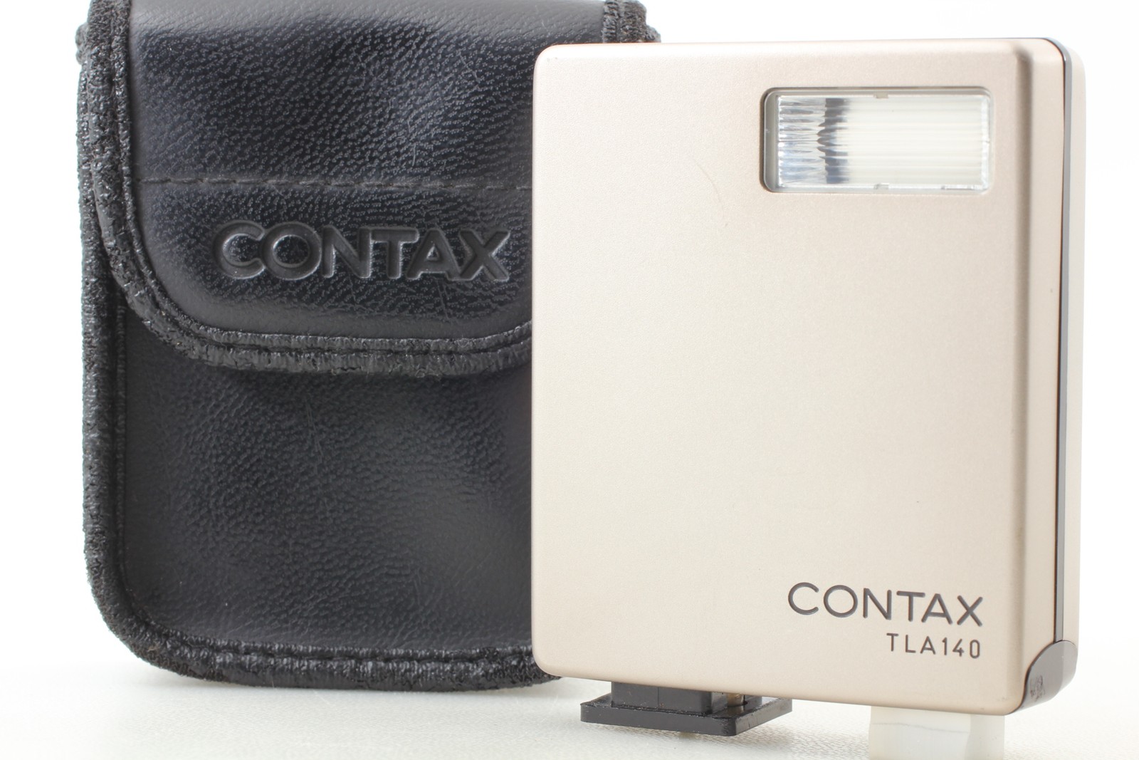 [ MINT w/Case ] Contax TLA140 Shoe Mount Flash For G1 G2 Camera From JAPAN