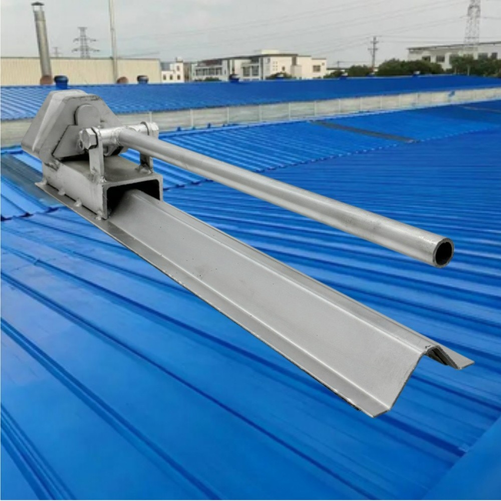 Manual Roof Panel Ridge Cover Cutter Metal Roofing Color Steel Tile Angle Cutter