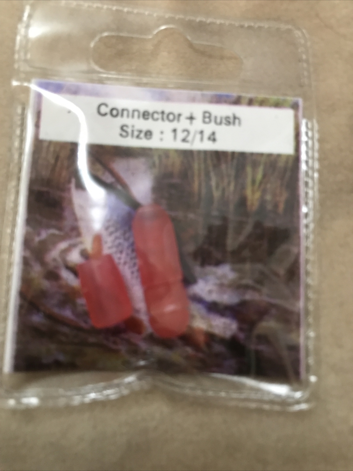 Fishing connector and Bush Size 12/14