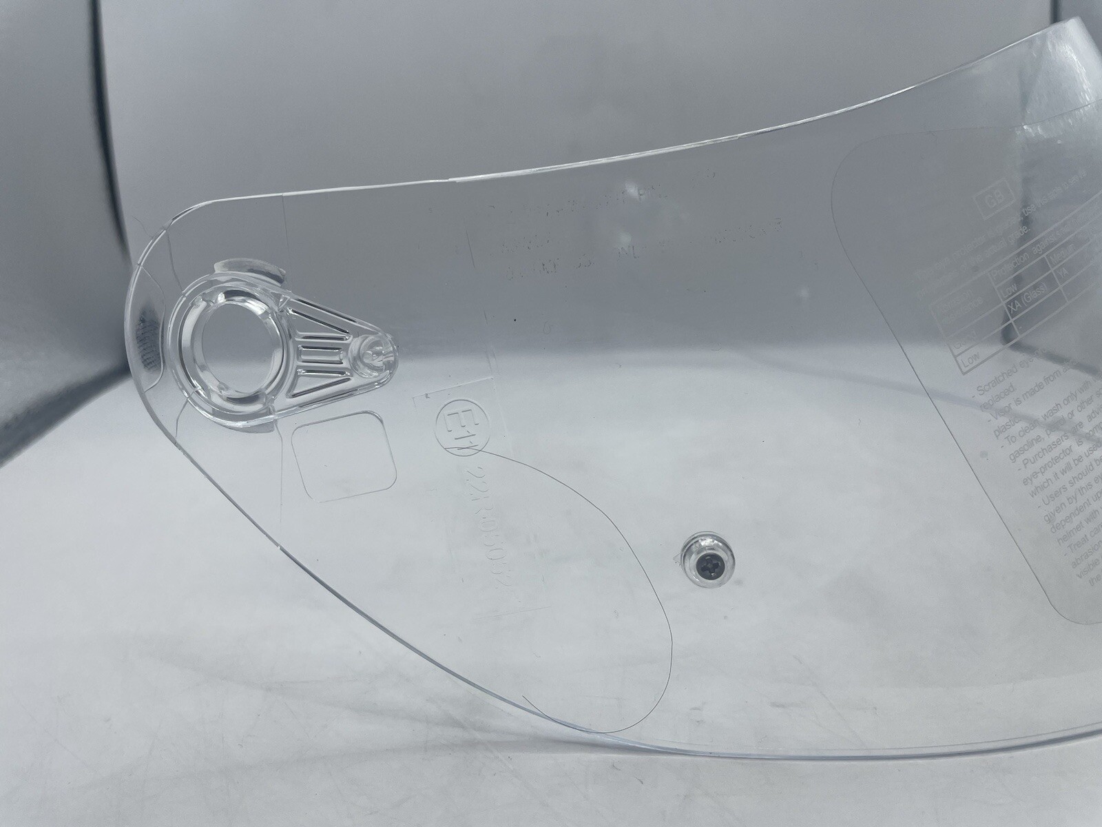AGV Helmet Faceshield Visor Clear - scratch resistant