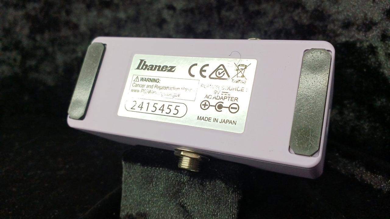 Ibanez CS9 Mini Chorus Effect Pedal Compact Used