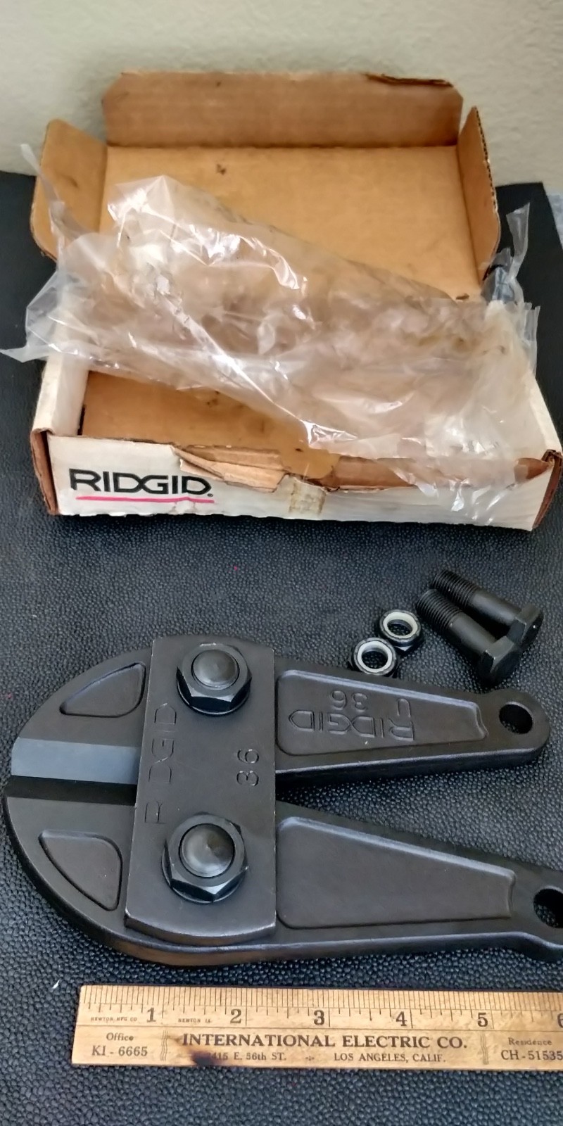 RIDGID 99000 Bolt Cutter Head & Jaw Assembly - Fits N36S HD Bolt Cutter