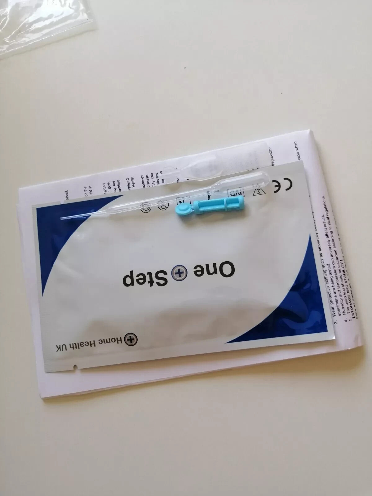 New_Sealed_Herpes_Hsv_1&2_Test_Kit